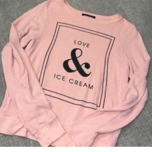 Wild fox crew neck sweatshirt